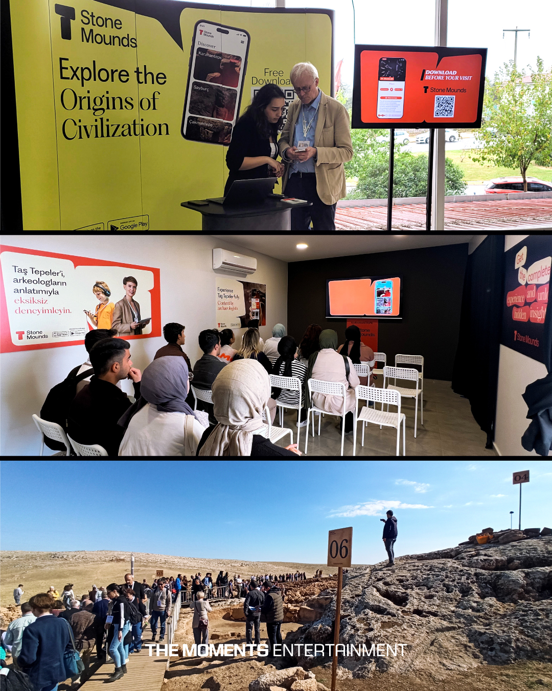 Stone Mounds App Launch